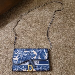 Blue Tiger Mini Purse